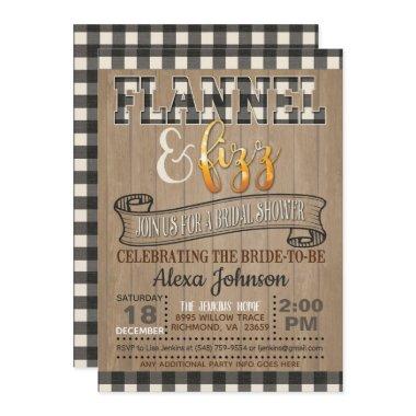 Flannel and Fizz  - White