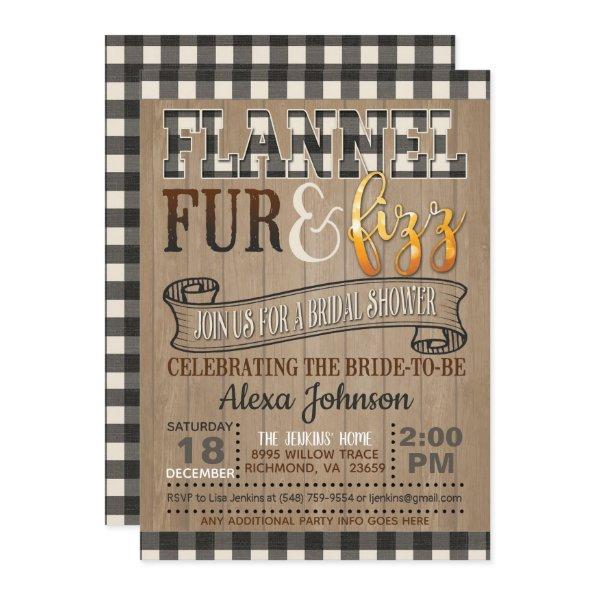 Flannel and Fizz  - White