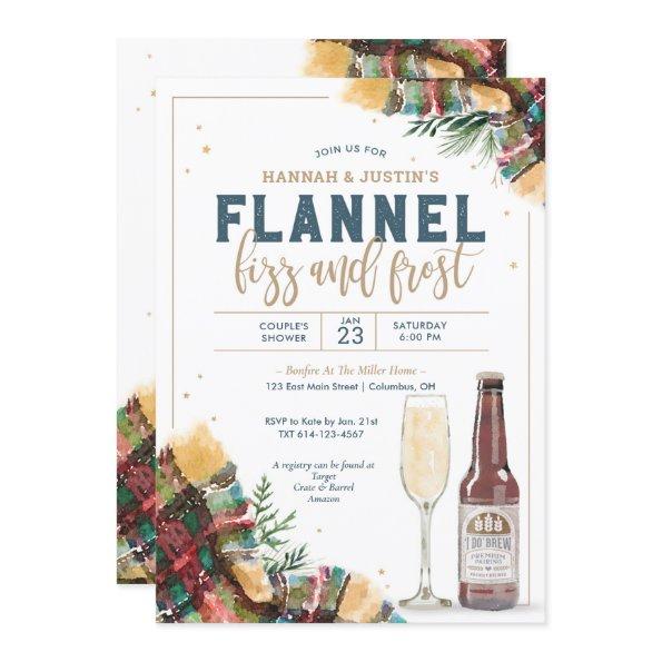 Flannel Fizz and Frost Couples Shower