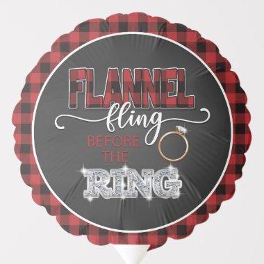 Flannel Fling Before the Ring Balloon