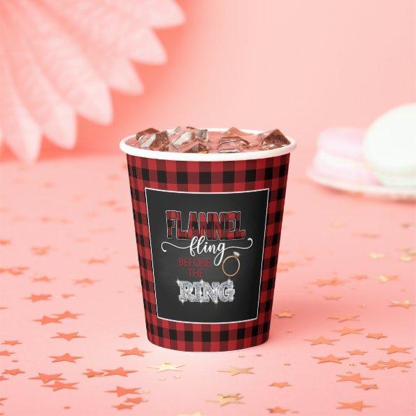 Flannel Fling Before the Ring Paper Cup
