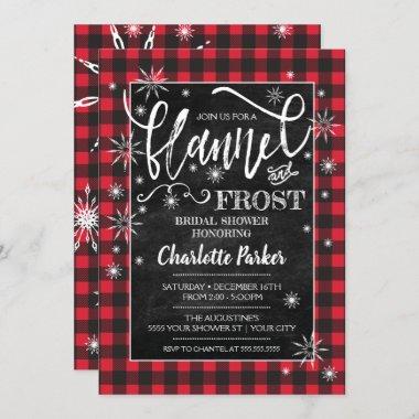 Flannel & Frost Bridal Shower Invitations