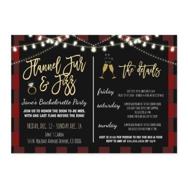 Flannel Fur and Fizz Party