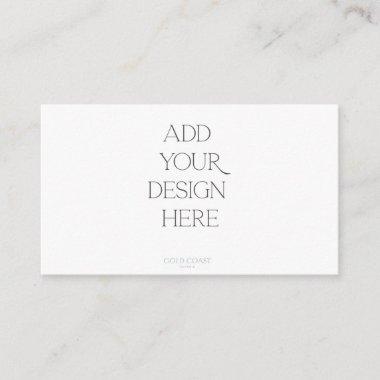 Flat 3.5x2" Place Cards or Insert Card Printing