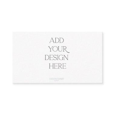 Flat 3.5x2" Place Cards or Insert Card Printing
