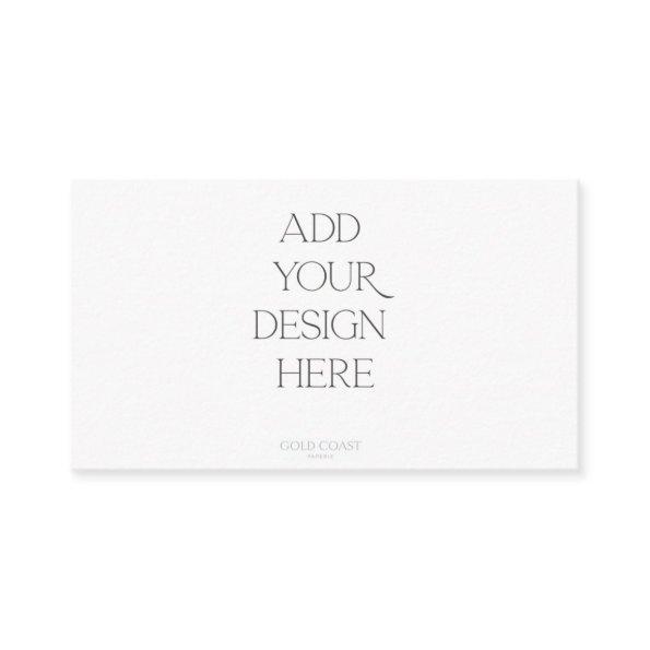 Flat 3.5x2" Place Cards or Insert Card Printing
