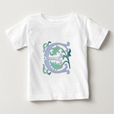 Fleur-de-lis E Monogram Baby T-Shirt