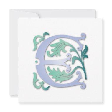 Fleur-de-lis E Monogram