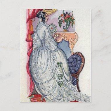 Flora, a Victorian Bride PostInvitations