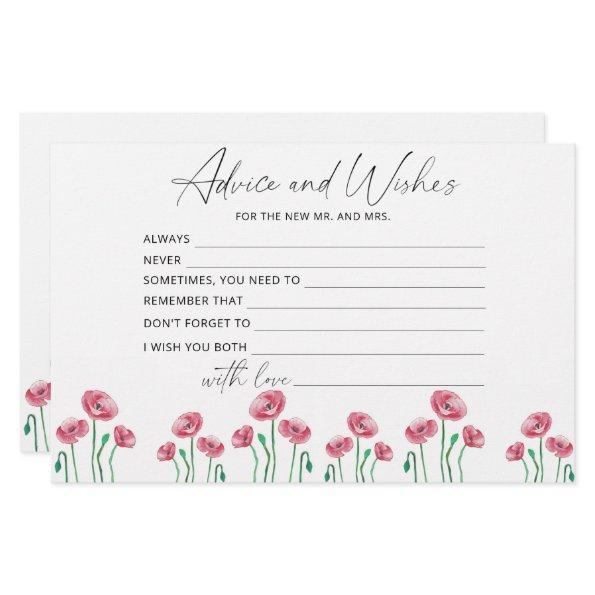 Floral advice and wishes  stationery