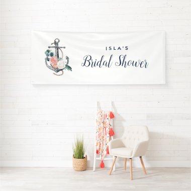 Floral Anchor | Summer Bridal Shower Banner