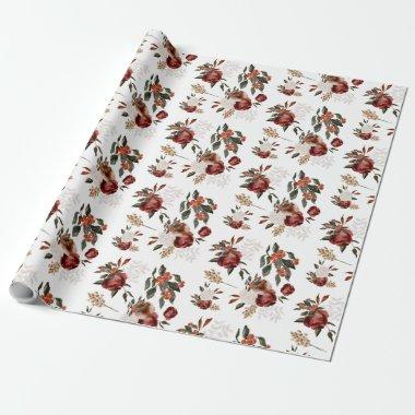 Floral and Botanical Wrapping Paper Sheets