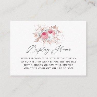 Floral and Lace Bridal Shower Display Shower Enclosure Invitations