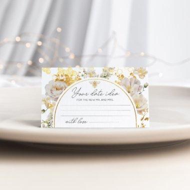 Floral bee Date night ideas. Date jar Enclosure