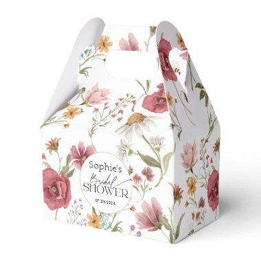 Floral  Favor Boxes