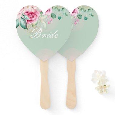 Floral  hand fan