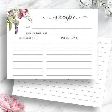Floral  Recipe