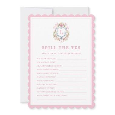 Floral Crest | Spill the Tea |  Game