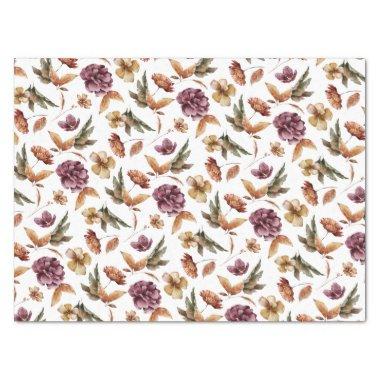 Floral Fall Tissue Paper