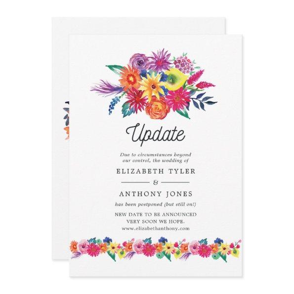 Floral Fiesta Wedding Update