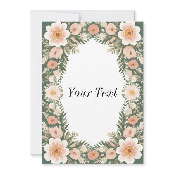 Floral Frame Design