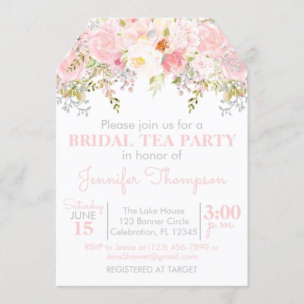 Floral Garden Bridal Tea Party Invitations