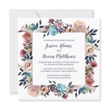 Floral Grace Wedding Invitations