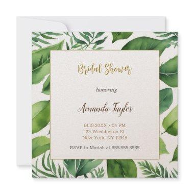 Floral Greenery Minimal Calligraphy