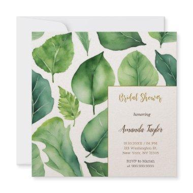 Floral Greenery Minimal Calligraphy