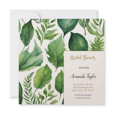 Floral Greenery Minimal Calligraphy