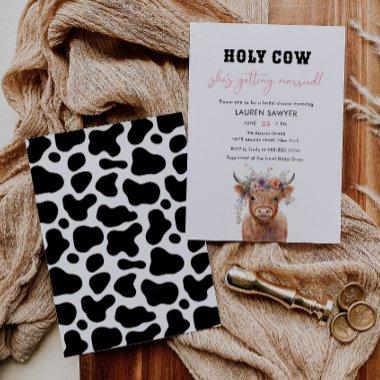 Floral Holy Cow Western Cowgirl
