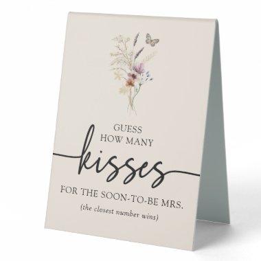 Floral Kisses Sign