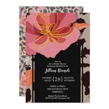 Floral Leopard Animal Print