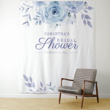 Floral Lilac Photo Booth Bridal Shower Backdrop