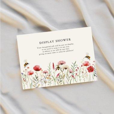 Floral Meant To Bee Display Shower  Enclosure