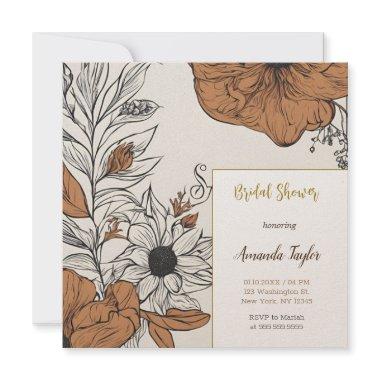 Floral Minimalist Calligraphy