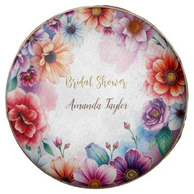 Floral Minimalist Calligraphy  Chocolate Covered Oreo
