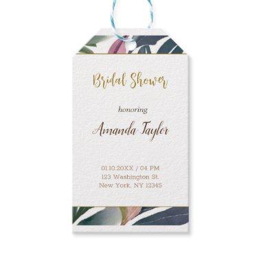 Floral Minimalist Calligraphy  Gift Tags