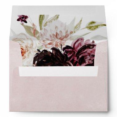 Floral Romance Wedding Invitations Envelope