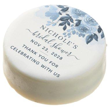 Floral Script Elegant Watercolor  Chocolate Covered Oreo