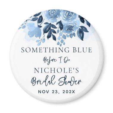 Floral Something Blue Before I Do  Magnet
