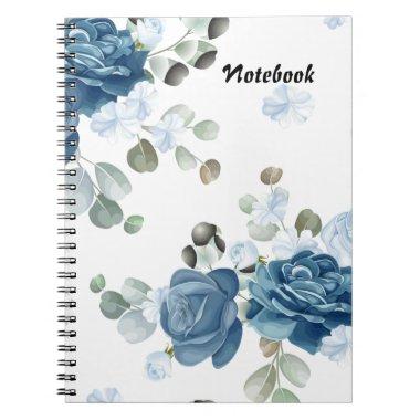 Floral Spiral Photo Notebook
