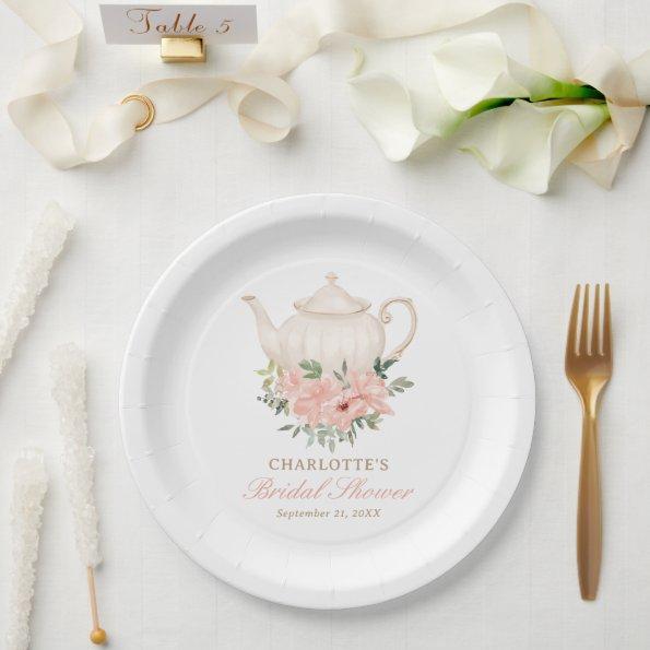 Floral Tea Party  Paper Plates