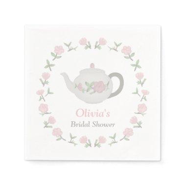 Floral Tea Party Bridal Shower Party Supplies Paper Napkins
