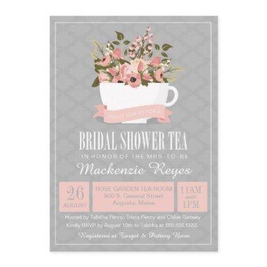 Floral Teacup  Tea