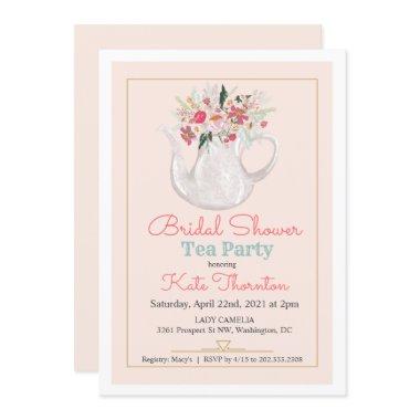 Floral Teapot Tea Party