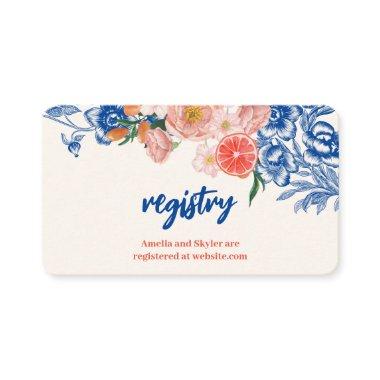 Floral That's Amore  registry Enclosure