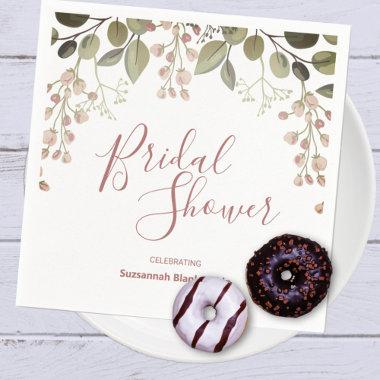 Floral Top Border  Template Napkins