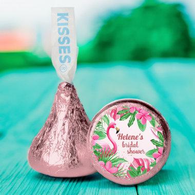 Floral Tropical Pink Bridal Shower Hershey®'s Kisses®