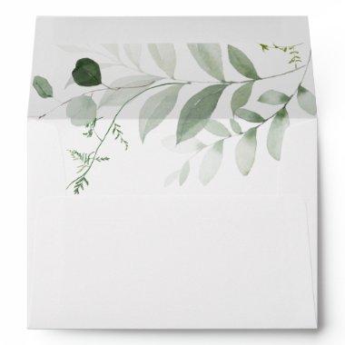 Floral Wedding Envelope
